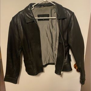 Leather jacket